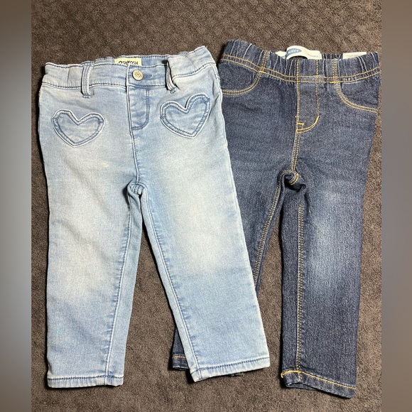 Old Navy Other - Baby girl 2 pair jeggins 18m